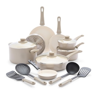 Foto 1 | Foto 1 | Bateria de Cocina Greenlife Soft Grip 16 Piezas - Venta Internacional