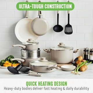 Foto 2 | Foto 2 | Bateria de Cocina Greenlife Soft Grip 16 Piezas - Venta Internacional