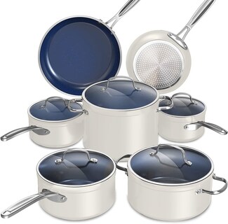 Foto 1 | Foto 1 | Set de Utensilios de Cocina Nuwave Healthy Duralon Blue Ceramic Antiadherente - Venta Internacional