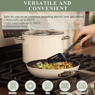 Foto 3 | Foto 3 | Set de Utensilios de Cocina Nuwave Healthy Duralon Blue Ceramic Antiadherente - Venta Internacional