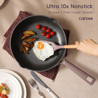 Foto 4 | Foto 4 | Juego De Utensilios De Cocina Carote, 19 Piezas, Antiadherentes De Inducción, Color Marrón Rosado - Venta Internacional.