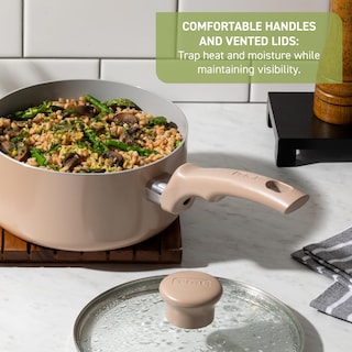 Foto 5 | Foto 5 | Juego De Utensilios De Cocina T-fal Refresh Ceramic, 20 Piezas, Con Utensilios, Color Gris Luna - Venta Internacional.