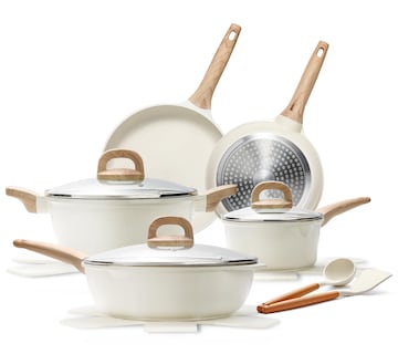 Foto 1 | Foto 1 | Juego De Utensilios De Cocina Ewfen, 14 Unidades, Granito, Inducción, Antiadherentes - Venta Internacional.