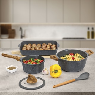 Foto 4 | Foto 4 | Bateria De Cocina Sofia Ceramic 12 Pzs + Sofia Deluxe 22 Piezas + Set De Cuchillos 5 Piezas. 37 Piezas