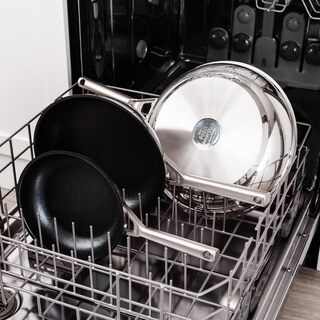 Foto 8 | Foto 8 | Batería De Cocina Ninja C69500 Neverstick De 10 Piezas Aluminio Antihaderente