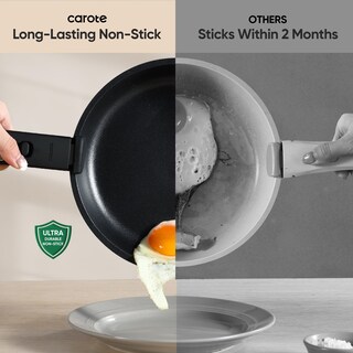 Foto 3 | Foto 3 | Juego De Utensilios De Cocina Carote Antiadherentes 25 Piezas Con Juego De Cuchillos Jet Black - Venta Internacional.