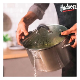 Foto 6 | Foto 6 | Batería Cocina Acero Inoxidable Hudson 6 Piezas Tapa Colador