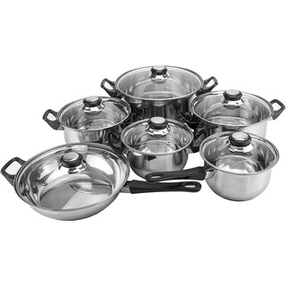 Foto 1 | Foto 1 | Batería de Cocina Magefesa Monterrey de Acero Inoxidable 12 Piezas