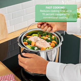 Foto 3 | Foto 3 | Olla A Presión T-fal, Utensilios De Cocina De Acero Inoxidab - Venta Internacional.