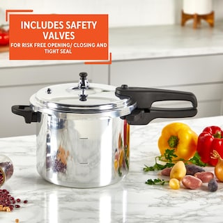 Foto 6 | Foto 6 | Olla A Presión Imusa 7l Para Estufa De Aluminio Con Válvulas De Seguridad - Venta Internacional.
