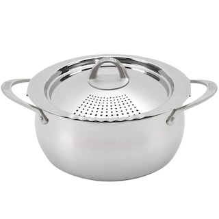 Foto 1 | Foto 1 | Olla Para Pasta Bialetti De Acero Inoxidable De 6 Litros Con Tapa De Colador Antiadherente - Venta Internacional.