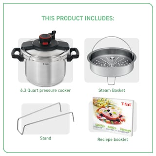 Foto 2 | Foto 2 | Olla A Presión T-fal Clipso De Acero Inoxidable De 6,3 L De Inducción - Venta Internacional.