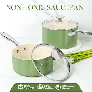 Foto 2 | Foto 2 | Cacerola Michelangelo Verde 3 Litros con Tapa - Venta Internacional