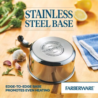 Foto 6 | Foto 6 | Cacerola Farberware Classic De Acero Inoxidable De 1 Litro Con Tapa - Venta Internacional.