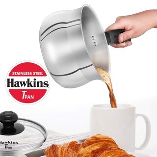 Foto 4 | Foto 4 | Sartén Hawkins De Acero Inoxidable De 1 5 L Con Tapa De Cristal - Venta Internacional.