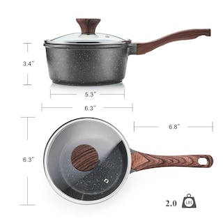 Foto 7 | Foto 7 | Set De Sartenes Sensarte Antiadherentes Con Tapa De 1 5 L + 2 5 L De Inducción - Venta Internacional.
