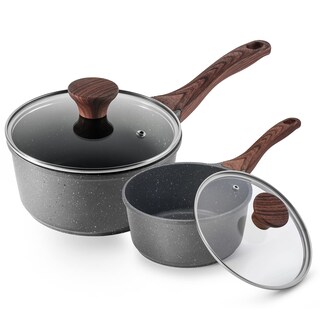 Foto 1 | Foto 1 | Set De Sartenes Sensarte Antiadherentes Con Tapa De 1 5 L + 2 L De Inducción - Venta Internacional.