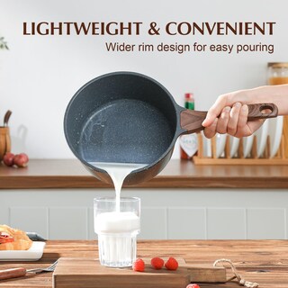 Foto 5 | Foto 5 | Cacerola Sensarte Antiadherente De 2.0 Litros Con Tapa Con Revestimiento De Granito Suizo - Venta Internacional.