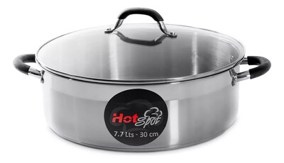 Foto 1 | Foto 1 | Olla Acero Inoxidable Con Tapa Hot Spot Z525 22 Cm 3 Litros