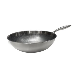 Foto 2 | Foto 2 | Wok Hudson Acero Inoxidable 30cm Espesor 2mm Antiadherente