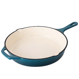 Foto 2 | Foto 2 | Sartén Hamilton Beach De Hierro Fundido Esmaltado 30 Cm, Color Azul Marino - Venta Internacional.