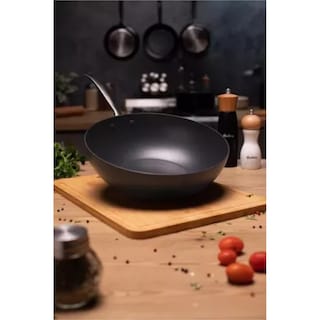 Foto 4 | Foto 4 | Wok Aluminio Negro 2.5m Espesor 28 Cm Hudson Antihaderente