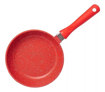 Foto 1 | Foto 1 | Sartén Antiadherente Marmoleado 24 cm Aluminio Hot Spot Rojo