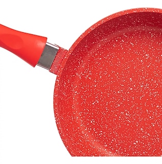 Foto 4 | Foto 4 | Sartén Antiadherente Marmoleado 24 cm Aluminio Hot Spot Rojo