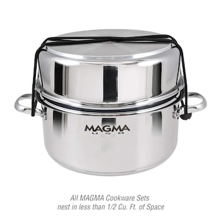 Foto 4 | Foto 4 | Sartén Para Saltear/tortillas Magma Products Gourmet De Acero Inoxidable - Venta Internacional.