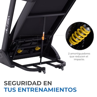 Foto 7 | Foto 7 | Caminadora Eléctrica Altera Patro Negra 4 HP con Bocinas + App + Bluetooth