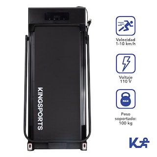 Foto 2 | Foto 2 | Caminadora Electrica Plegable 1.3 Hp Banda Correr Kingsports
