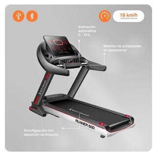 Foto 4 | Foto 4 | Caminadora Eléctrica Bodytrainer Btru-600nueva Plegable con Pantalla Led