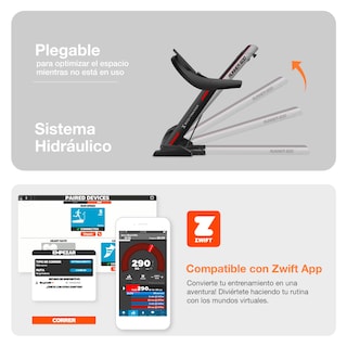 Foto 8 | Foto 8 | Caminadora Eléctrica Bodytrainer Btru-600nueva Plegable con Pantalla Led