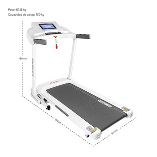 Foto 7 | Foto 7 | Caminadora Eléctrica Plegable Centurfit 2.5hp Conexión Wifi Bluetooth