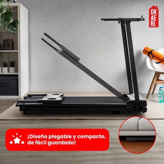 Foto 4 | Foto 4 | Caminadora Eléctrica Plegable Okaeri Vel Máx 12km/h Trotadora Para Casa O Departamento 2hp