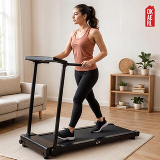 Foto 5 | Foto 5 | Caminadora Eléctrica Plegable Okaeri Vel Máx 12km/h Trotadora Para Casa O Departamento 2hp