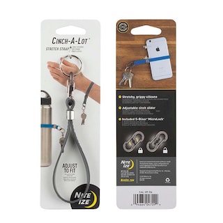 Foto 1 | Foto 1 | Correa Elástica Cinch Nite Ize CAL-09-R6 color Gris para Celular con Mosquetón