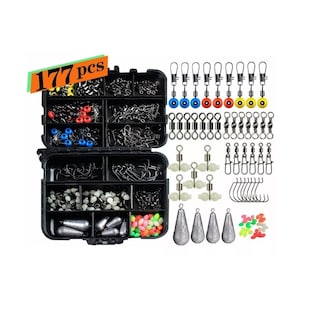 Foto 3 | Foto 3 | Kit de Accesorios de Pesca 177 Piezas con Caja Eo Safe Imports Esi-3784 Multicolor