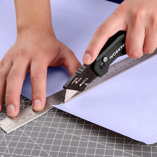 Foto 6 | Foto 6 | Cuchillo Utilitario Plegable Workpro, Hoja De Cambio Rápido Con 10 Hojas - Venta Internacional.
