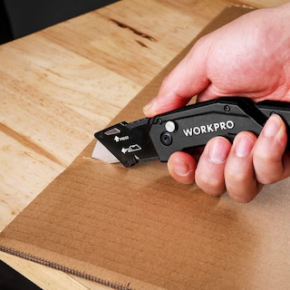 Foto 7 | Foto 7 | Cuchillo Utilitario Plegable Workpro, Hoja De Cambio Rápido Con 10 Hojas - Venta Internacional.