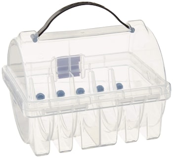 Foto 2 | Foto 2 | Caja De Carretes Plano 108700 De Leader, Transparente Y Negra - Venta Internacional.