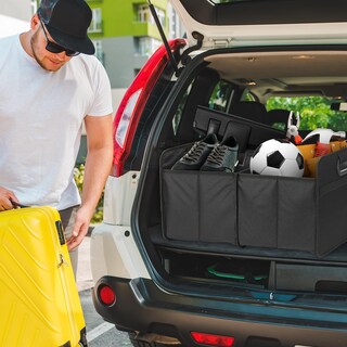 Foto 7 | Foto 7 | Organizador De Maletero De Coche, Sencillo, De Lujo, 2 Compartimentos, Impermeable - Venta Internacional.