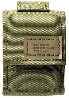 Foto 2 | Foto 2 | Set De Regalo Zippo, Encendedor A Prueba De Viento, Negro Craquelado, Con Bolsa Verde Od - Venta Internacional.