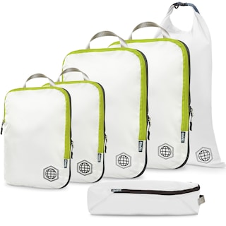 Foto 1 | Foto 1 | Juego De 6 Piezas Con Cubos De Embalaje De Compresión Tripped Travel Gear - Venta Internacional.
