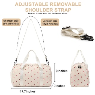 Foto 2 | Foto 2 | Bolsa De Lona Bluboon Para Niñas Y Niños, Bonita Para Gimnasio, Con Compartimento Para Zapatos - Venta Internacional.