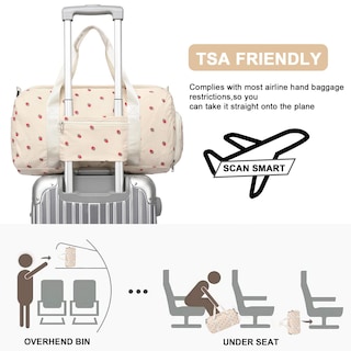 Foto 4 | Foto 4 | Bolsa De Lona Bluboon Para Niñas Y Niños, Bonita Para Gimnasio, Con Compartimento Para Zapatos - Venta Internacional.
