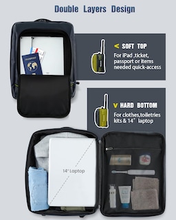 Foto 4 | Foto 4 | Equipaje De Mano Gonex, Repelente Al Agua, 30 Litros, Con Ruedas De 16 Pulgadas - Venta Internacional.