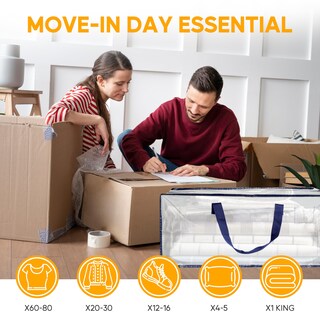 Foto 6 | Foto 6 | Bolsas de Mudanza Healsmart con Cierre 6 Piezas Transparentes - Venta Internacional