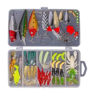 Foto 1 | Foto 1 | Kit Señuelos de Pesca con Caja Belug 78 Piezas