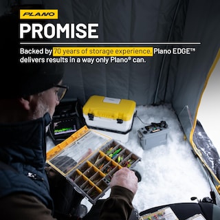 Foto 6 | Foto 6 | Caja De Almacenamiento Tackle Plano Edge 3700 Con Gancho, Impermeable, Transparente Y Amarillo/ - Venta Internacional.